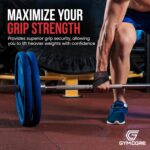 GYMCORE Figure 8 Lifting Wrist Straps - Durable and Comfortable Fitness Equipment Wrist Support Wraps for Men and Women - Breathable Padded Gym Equipment for Weightlifting, and Training