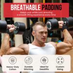 GYMCORE Figure 8 Lifting Wrist Straps - Durable and Comfortable Fitness Equipment Wrist Support Wraps for Men and Women - Breathable Padded Gym Equipment for Weightlifting, and Training