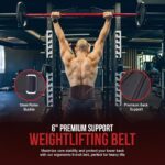 GYMCORE Weight Lifting Back Support Belt - Velcro Locking