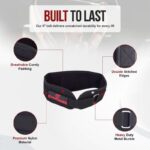 GYMCORE Weight Lifting Back Support Belt - Velcro Locking