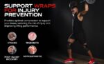 GYM CORE Knee Wraps
