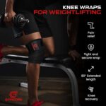 GYM CORE Knee Wraps