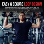 GYMCORE Dual Ply Lifting Wrist Straps
