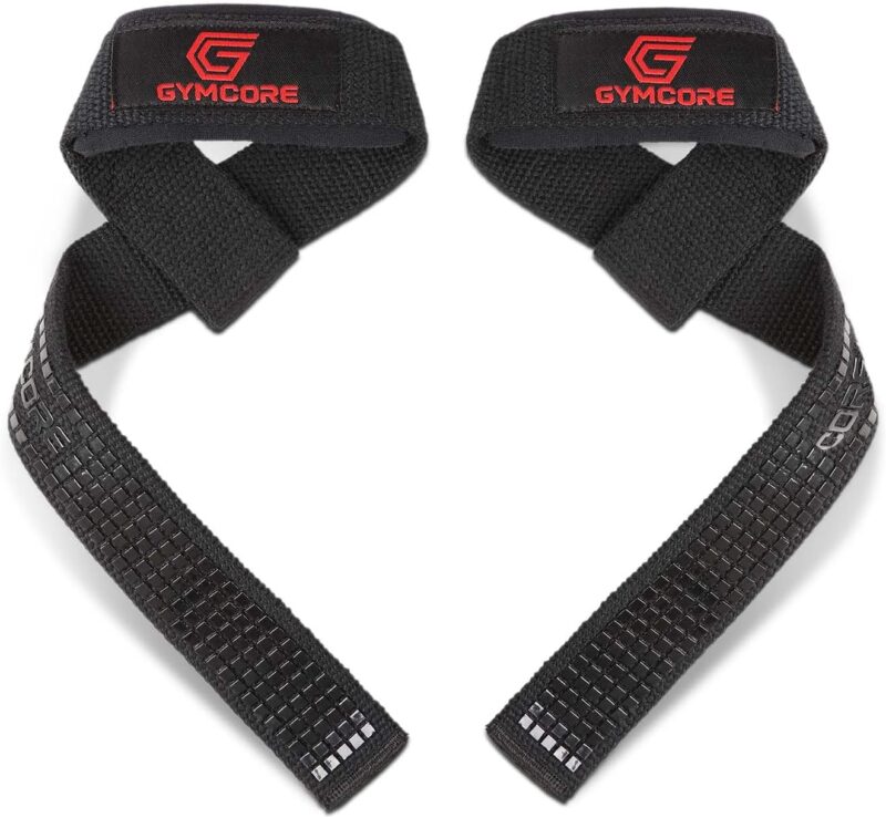 GYMCORE Dual Ply Lifting Wrist Straps
